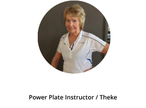 Renate Potutschnig Power Plate Instructor / Theke